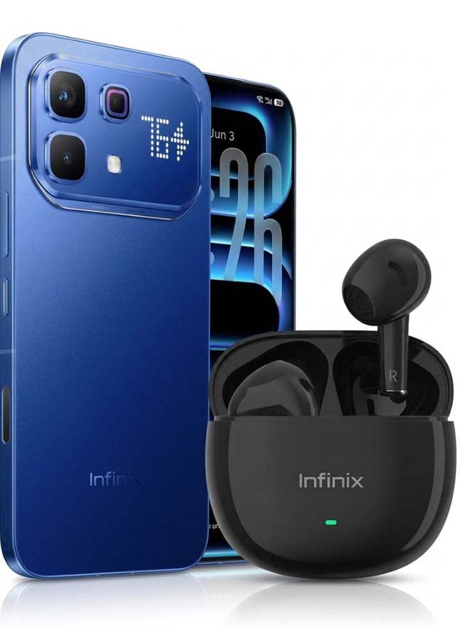Infinix Note 60 Pro 6.78-inch Dual SIM 5G Ocean Blue 16GB (8+8) RAM 256GB + Earbuds - Middle East Version - Image 1
