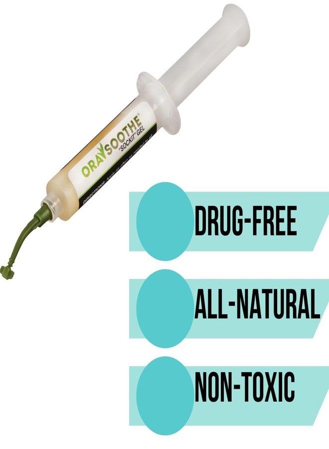 Orasoothe SOCKIT Gel 10g Tube with 1 Extra Spark Dental Co Applicator Tube - Image 2