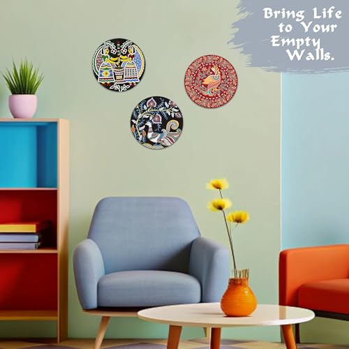 Rousrie Home Décor Wall Hangings For Living Room | Wall Hanging Decorative Items | Decoration Items For Home | Waterproof Film (Color 3) - Image 3