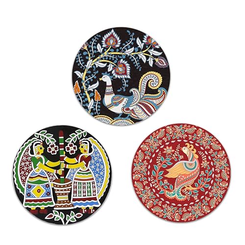 Rousrie Home Décor Wall Hangings For Living Room | Wall Hanging Decorative Items | Decoration Items For Home | Waterproof Film (Color 3) - Image 1