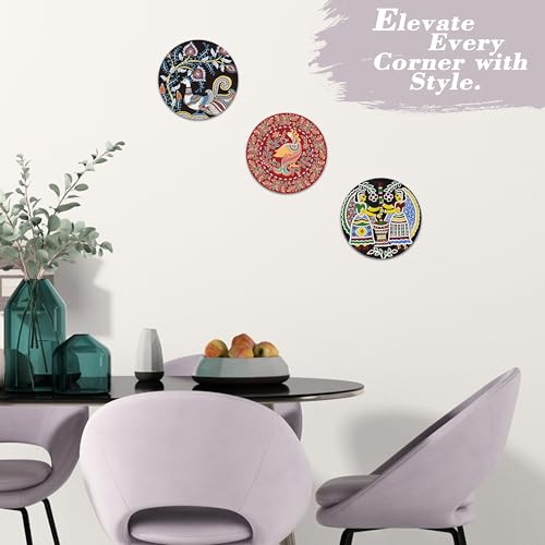 Rousrie Home Décor Wall Hangings For Living Room | Wall Hanging Decorative Items | Decoration Items For Home | Waterproof Film (Color 3) - Image 2