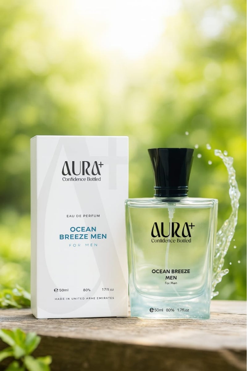 Aura plus Ocean Breeze Men EDP For Men 50ml Perfume - Image 2