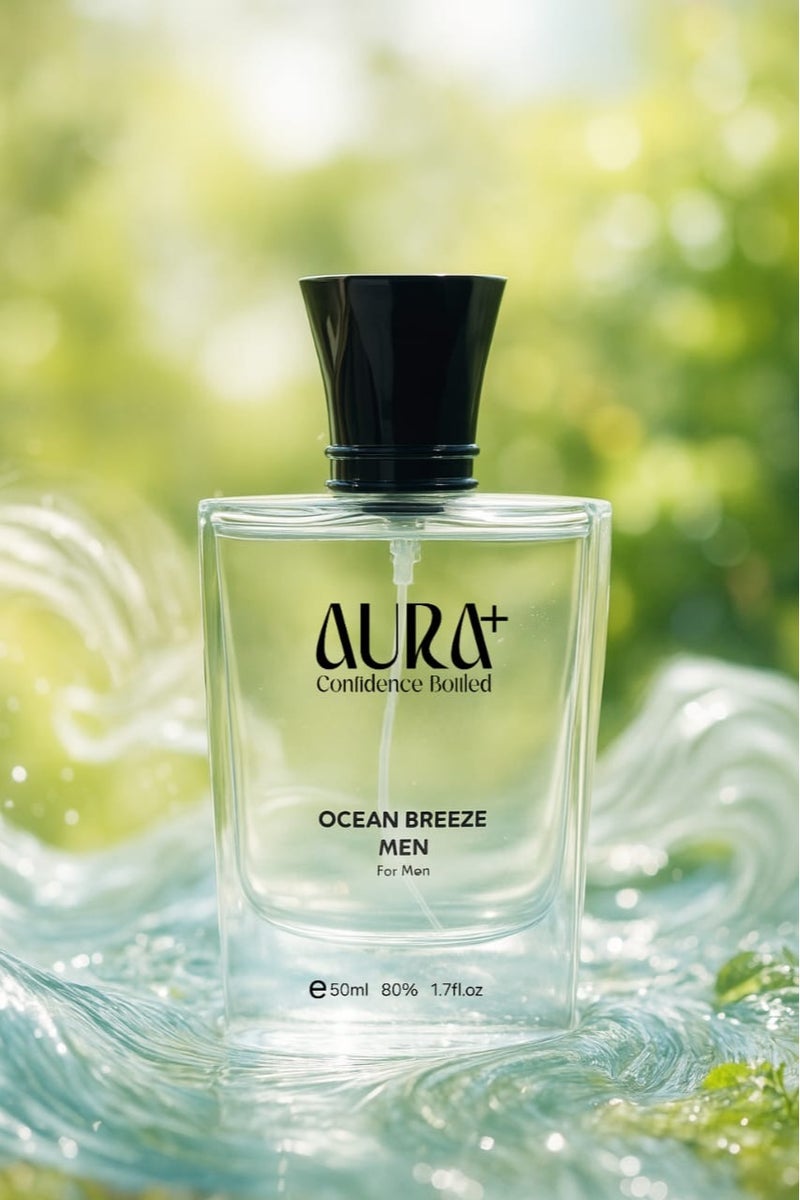 Aura plus Ocean Breeze Men EDP For Men 50ml Perfume - Image 1