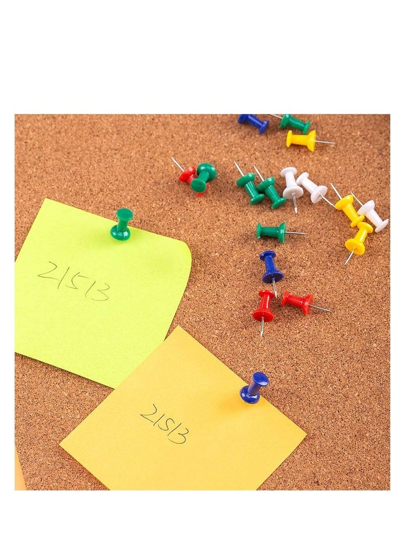 Deli 2-Pack Office Push Pin Set Multicolour - Image 3