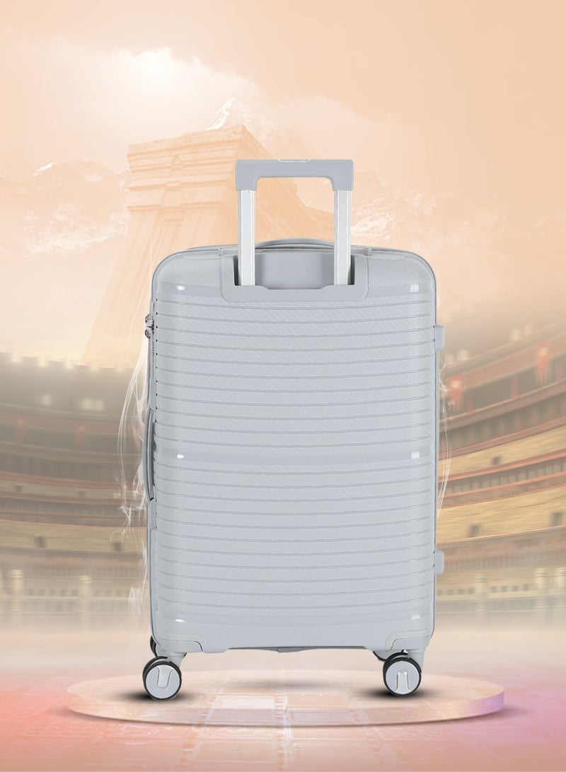 فيبتور 3 قطع PP Hardide عجلات دوارة 360 درجة طقم حقائب سفر ترولي بقفل TSA مقاس 20/24/28 بوصة - Image 5