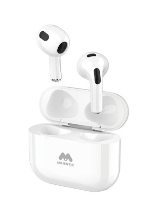 Majentik Buds 3 Wireless Earphones – Active Noise Cancellation, Bluetooth V5.3, 4.5h Playtime, Magnetic Charging- WHITE - pzsku/Z2D4593485F84554B4FA3Z/45/1745480017/ceca4217-b4b0-417b-b469-4e31dbcab0ae