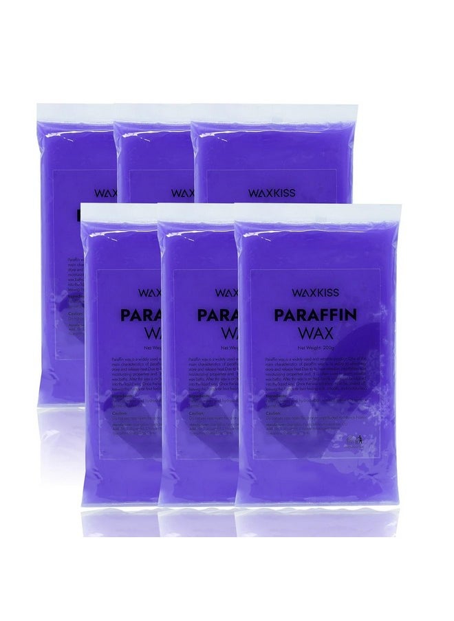 wewax Paraffin Wax, 6 Pack Paraffin Wax Of Lavender Scent, Moisturizing For Hands And Feet, 6 Count  - Image 1