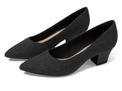 Clarks Black's Teresa Step Pump, Black Tweed Combi, 7 Medium US - Image 2