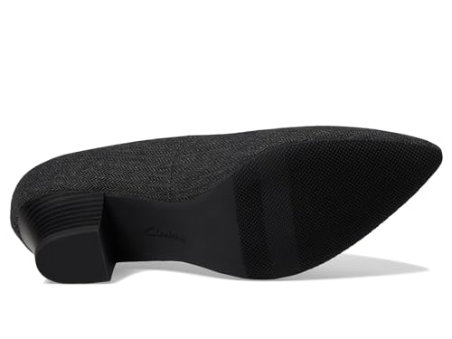Clarks Black's Teresa Step Pump, Black Tweed Combi, 7 Medium US - Image 4