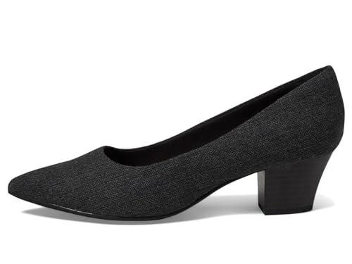 Clarks Black's Teresa Step Pump, Black Tweed Combi, 7 Medium US - Image 5