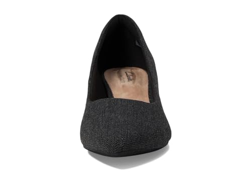 Clarks Black's Teresa Step Pump, Black Tweed Combi, 7 Medium US - Image 3