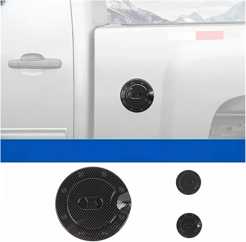 Car Fuel Tank Cap Decoration Cover For Chevrolet Silverado Suburban Tahoe Avalanche Yukon Sierra 2007 2013 - Image 3
