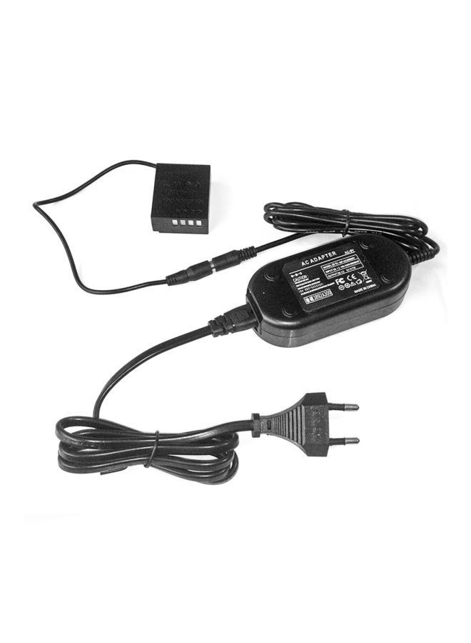 NIBEMINENT Double Pin Power Charger Adapter For Fuji X-Pro1/X-Pro2/X-E1/X-E2 Black  - Image 2