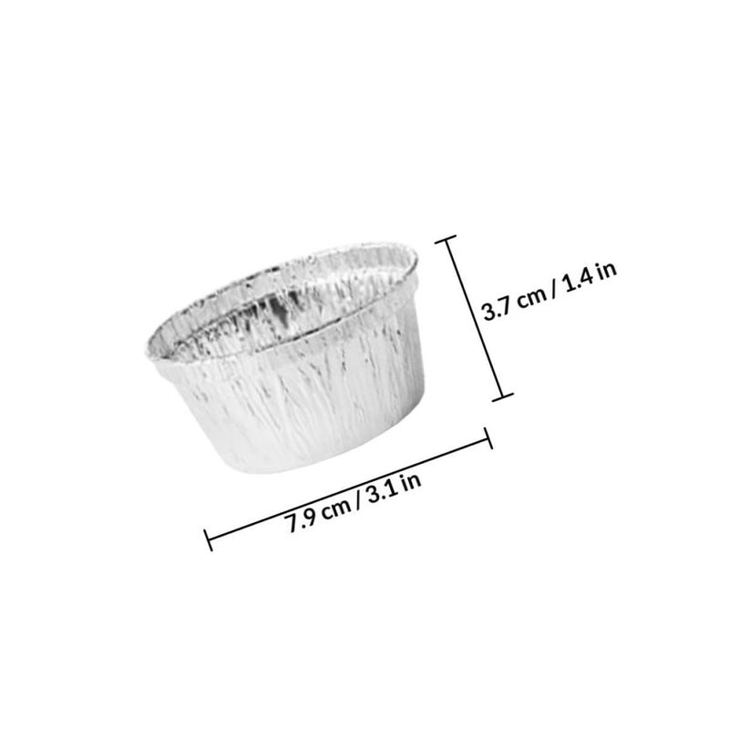 40pcs Disposable Foil Muffin Cups Baking Liners Round Cupcake Molds - Image 3