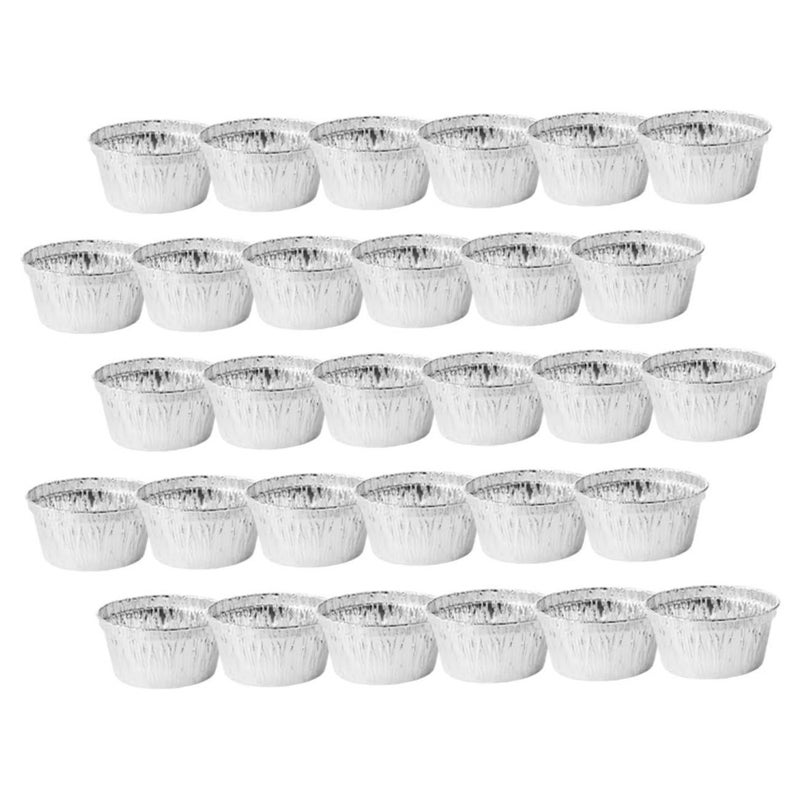 40pcs Disposable Foil Muffin Cups Baking Liners Round Cupcake Molds - Image 2