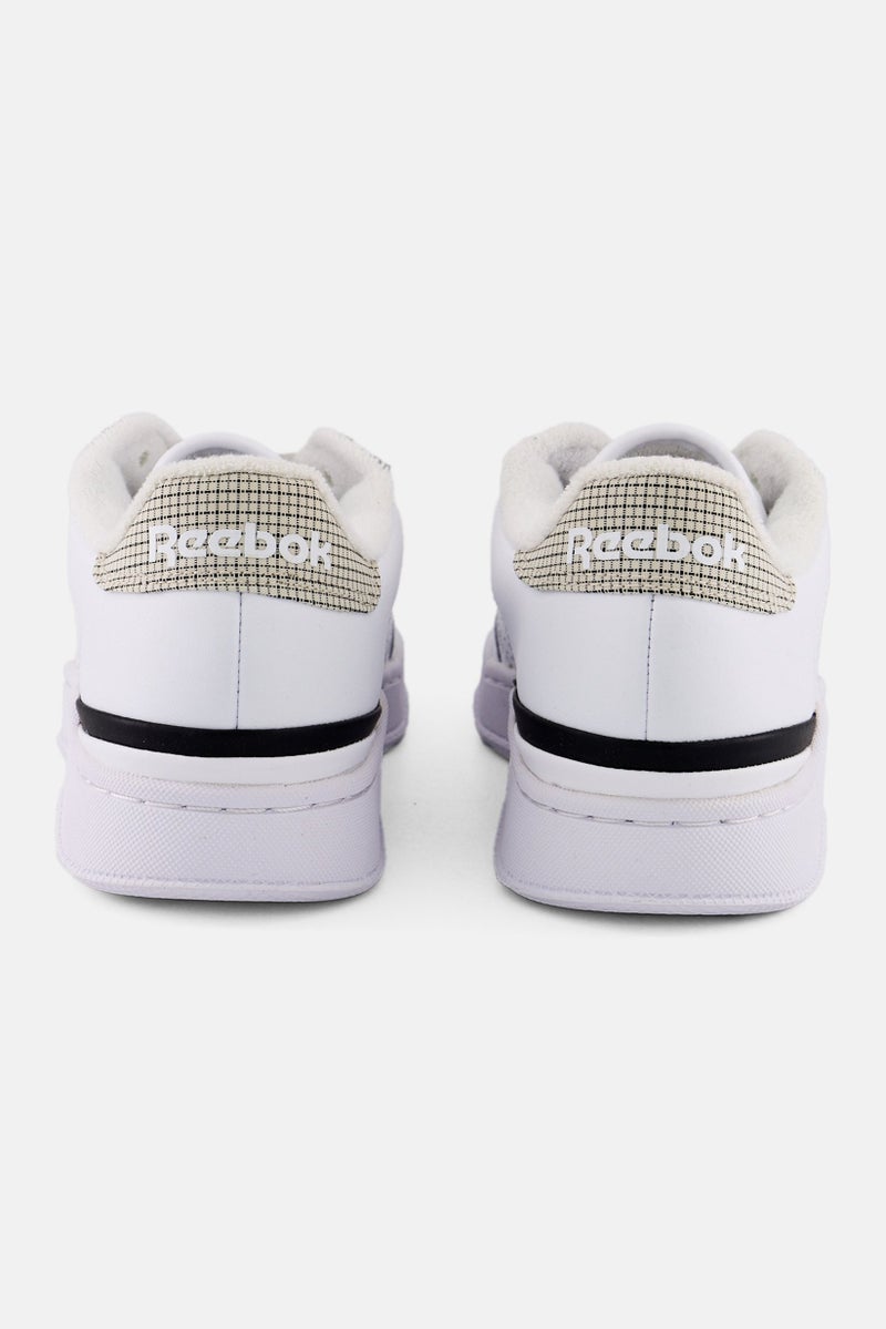 Reebok Men Ad Court Lace Up Tennis Shoes, White - Image 2