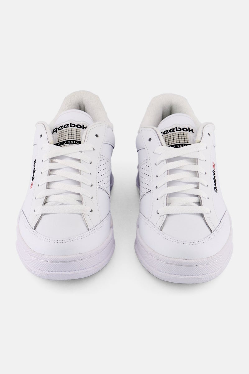 Reebok Men Ad Court Lace Up Tennis Shoes, White - Image 4