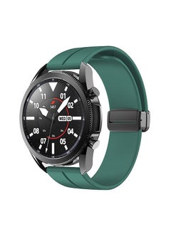 Generic 22mm Silicone Strap With Magnetic Folding Buckle For  Xiaomi Watch Color Sport Color 2 S1 Active/ Huami Amazfit GTR 47mm GTR 3 Pro  Green  - Image 4