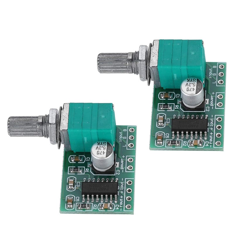 Mini 5V Digital Power Amplifier Module 2Pcs Audio Module Board with Sound Quality, Strong and Durable for DIY Enthusiasts - Image 5