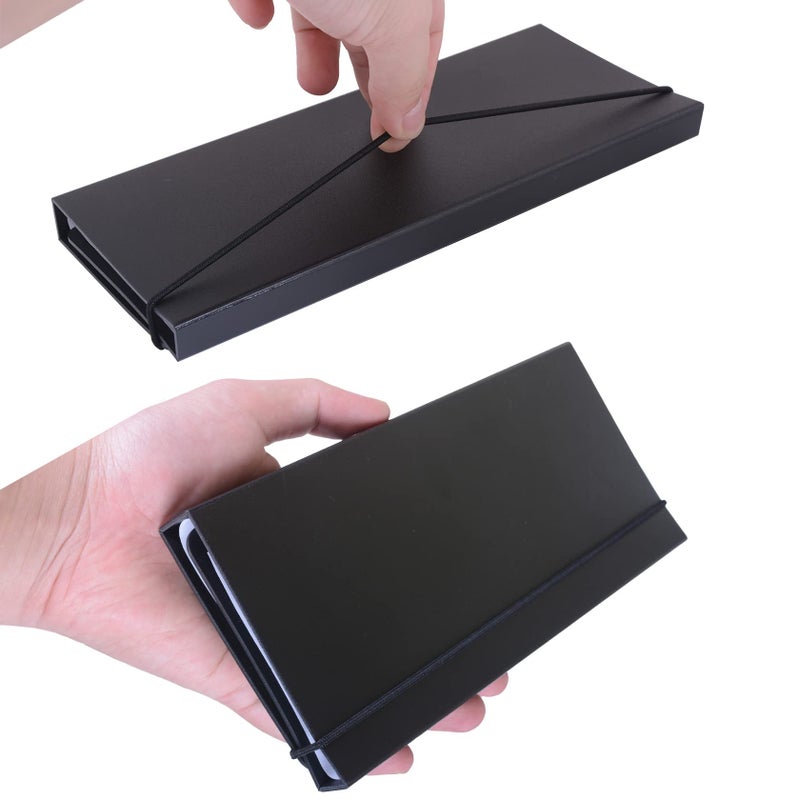 BEKAclub 2Pack Foldable Nurse Clipboard - Black Plastic Medical Clipboard with Pocket Size & 6 Medical Cheat Sheets - Image 5