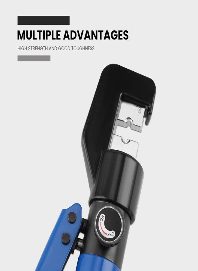 Lichamp قوالب استبدال لأداة الضغط الهيدروليكية Lichamp، قوالب سداسية الأطراف لكابل الفولاذ أو أداة ضغط الأطراف، 9 مقاسات من 12 AWG إلى 2/0 AWG، 1009SL - Image 4