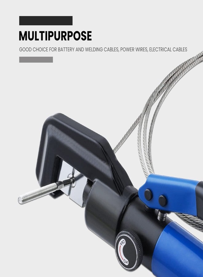 Lichamp قوالب استبدال لأداة الضغط الهيدروليكية Lichamp، قوالب سداسية الأطراف لكابل الفولاذ أو أداة ضغط الأطراف، 9 مقاسات من 12 AWG إلى 2/0 AWG، 1009SL - Image 5