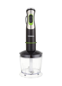 TORNADO TORNADO Hand Blender 400 Watt, Chopper, Whisk, Black THB-400CH  - Image 1