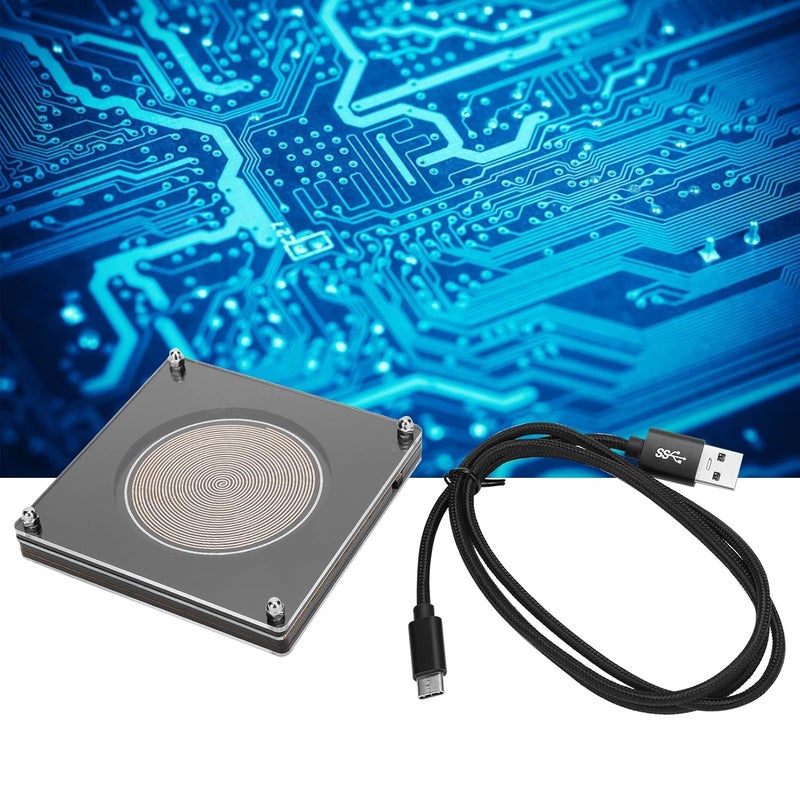 klarako Schumann Generator 7.83HZ, Relax Physically and Mentally, Improve Health, Enhance Efficiency Ultra Low Frequency Pulse in ABS, Gold FM783 - Image 3