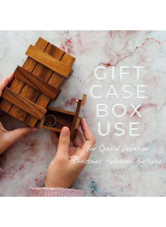 BSIRI Secret Puzzle Box For Adults Magic Money Holders For Adults And Card Wooden Secret Compartments Gift Cards Case Holder Japanese Puzzle Boxes Case Gifts  - Image 5