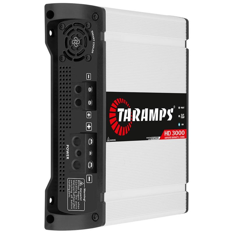 Taramp's تارامبس HD 3000 2 أوم 1 قناة 3000 واط RMS ماكس نظام صوتي كامل النطاق للسيارات، مضخم أحادي، مؤشر LED، مضخم من الفئة D، تقاطع، مضخم أبيض 3k، جودة الصوت - Image 2