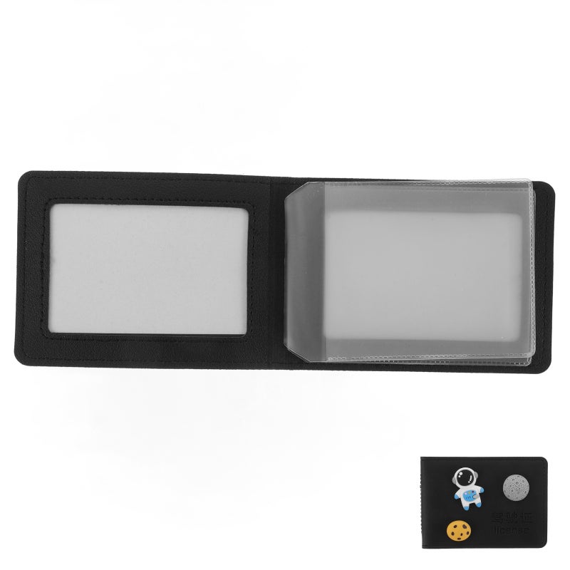 Driver License Holders Car ID Card Holder Compact Cartoon Pattern For Driving License And Passport 1Pack - Image 5
