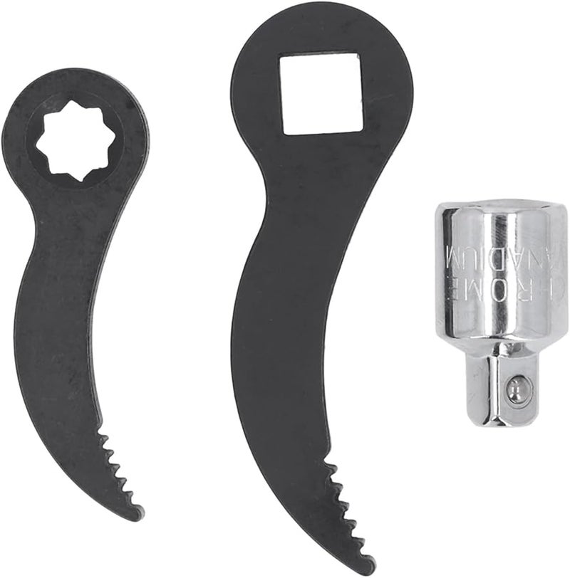 FOSA 3 8In Star To 1 2In Square Serrated Pry Bar Wrench Adapter Head Tool - Image 1