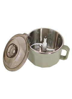 HTH Multifunction Electric Chopper 5L Capacity Food Processor Stainless Steel Six Knife Blade Mixer Bowl with Tripple Speed Mode 1100W Pure Copper Electric Motor Vegetables and Meat Grinder High Performance Kitchen Appliance with Safety Feature for Chopping Ice Crushing Mincing Grinding Pureeing Blending 39.5x25.5x22 cm  - Image 5