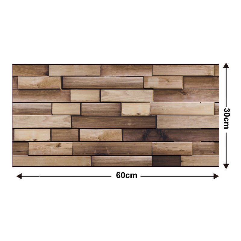 3D Stereo Wall Stickers Drop Shipping Retro Thickeneded Waterproof Self-Adhesive Wall Decoration Background Wall Renovation - Image 1