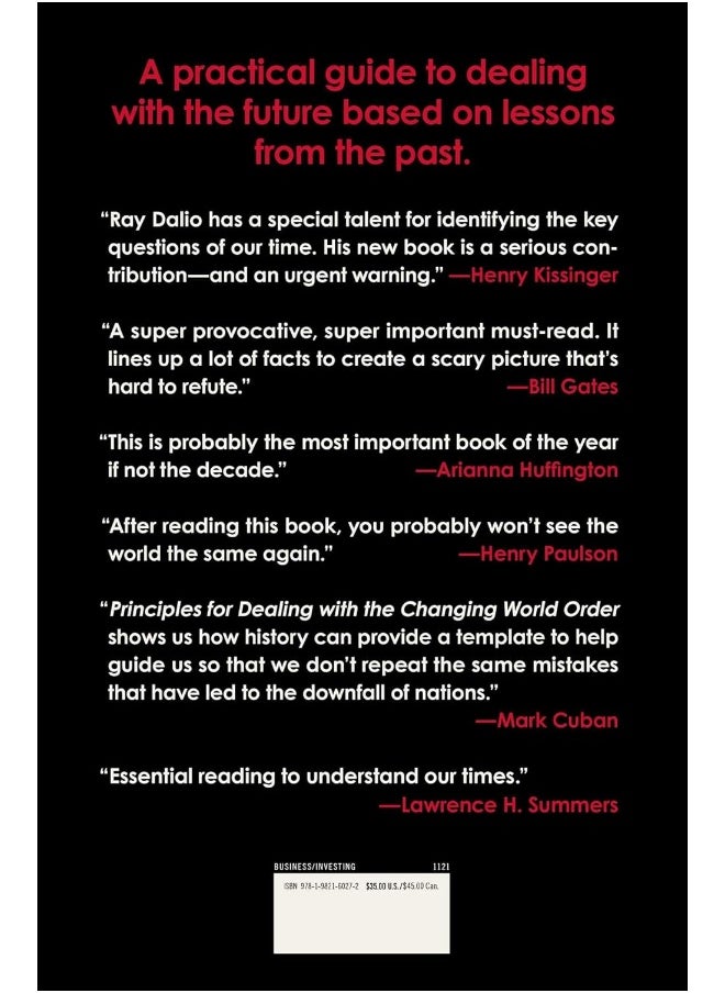 Principles for Dealing with the Changing World Order: Why Nations Succeed and Fail