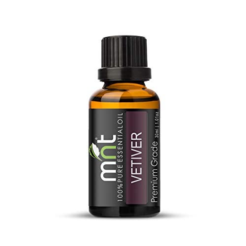 MNT Vetiver Essential Oil 100% Pure Natural & Therapeutic Grade for Aromatherapy, Massage, Hair Care and Skin Care (30ML) - Image 3