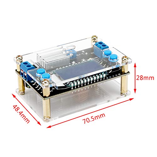 DROK محول ديوك 12 فولت إلى 5 فولت، لوحة منظم الجهد DC 6.5-36V 24 فولت خافض إلى DC 1.2V-32V 12 فولت محول جهد مخفض 4.5A 75W وحدة إمداد الطاقة CC CV - Image 5