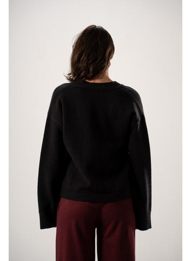 ASTK Basic V-Neck Cardigan - Image 3