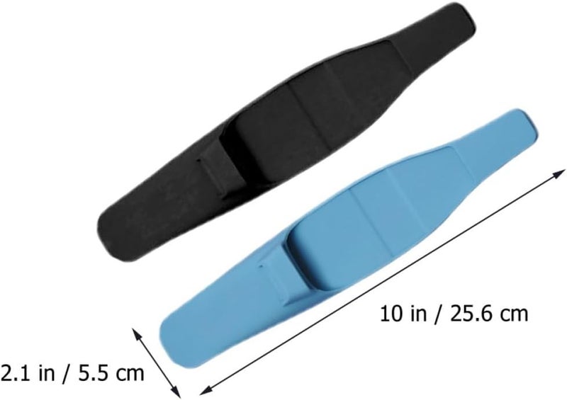TIDTALEO Silicone Razor Storage Bag 2pcs Travel Safety Razor Case Men’s Shaver Accessory for Bathroom and Travel Use - Image 2