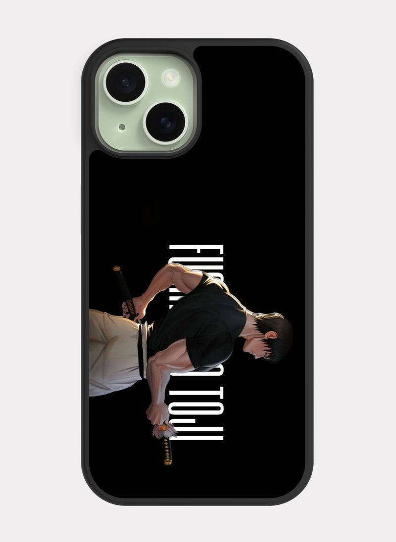 PXLAAT iPhone 15 case cover Jujutsu Kaisen Toji - Image 1