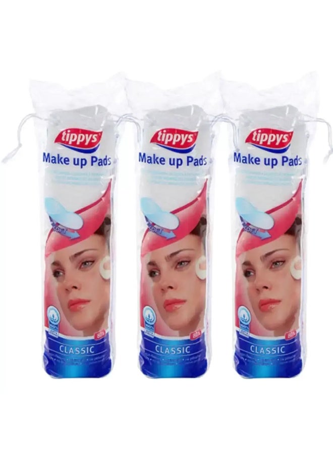 Tippys Cotton Make Up Pads Duo-Soft/pack of 3 - Image 4