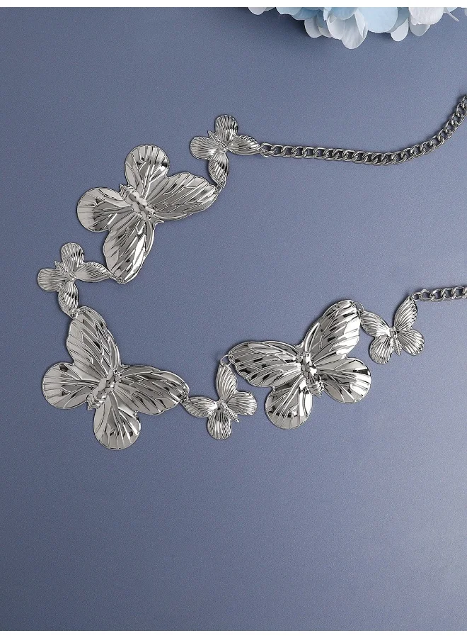 SOHI Party Waist Artificial Chain Necklace Jewellery