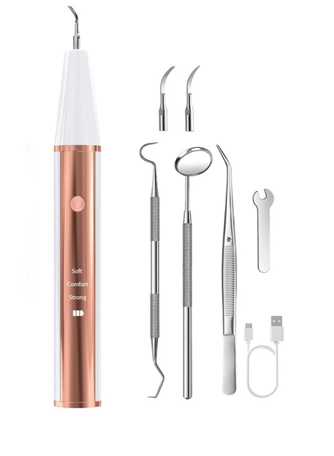 عام جهاز تنظيف الأسنان المنزلية لإزالة الترسبات، أداة تجميلية طبية متنقلة للعناية بالفم، تعمل كمساعد للري والتلميع للأسنان. - Image 1