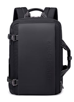 ARCTIC HUNTER Travel Backpack with Expandable Pocket 30L Backpack Built in Convertible Handbag for 17-inch Laptop 4 Level Water-resistant Anti-theft Laptop Backpack for Office Travel B00540 Black  - Image 2