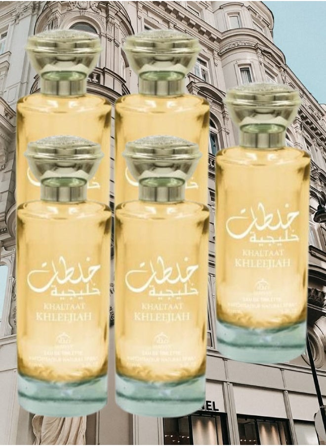 منار 5 قطع عطر خلطة خليجية 100مل  - Image 1