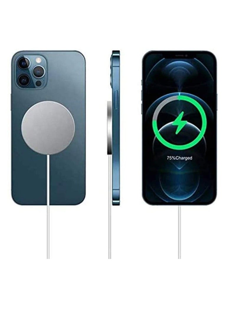 15W Fast Magnetic Wireless Charger Pad Compatible with iPhone 12 Pro max  - Image 3