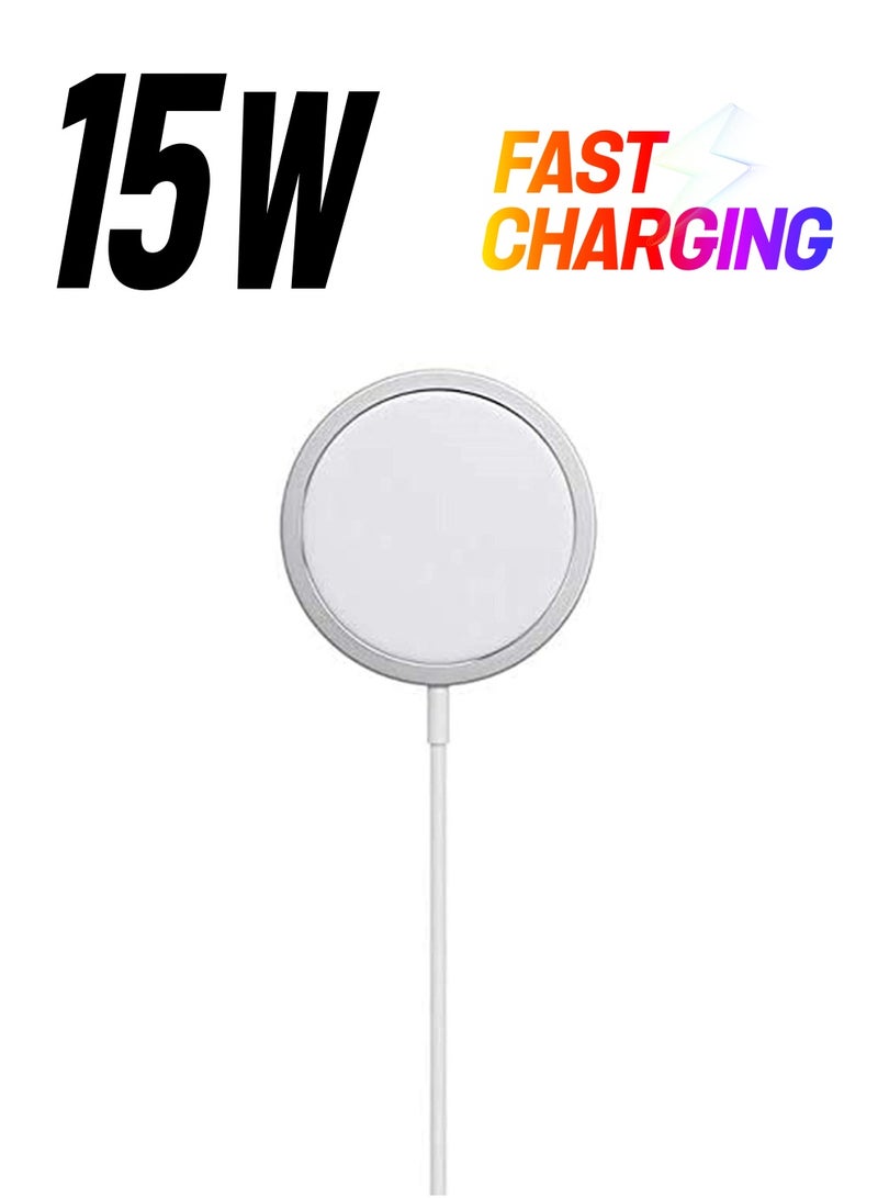 15W Fast Magnetic Wireless Charger Pad Compatible with iPhone 12 Pro max  - Image 1