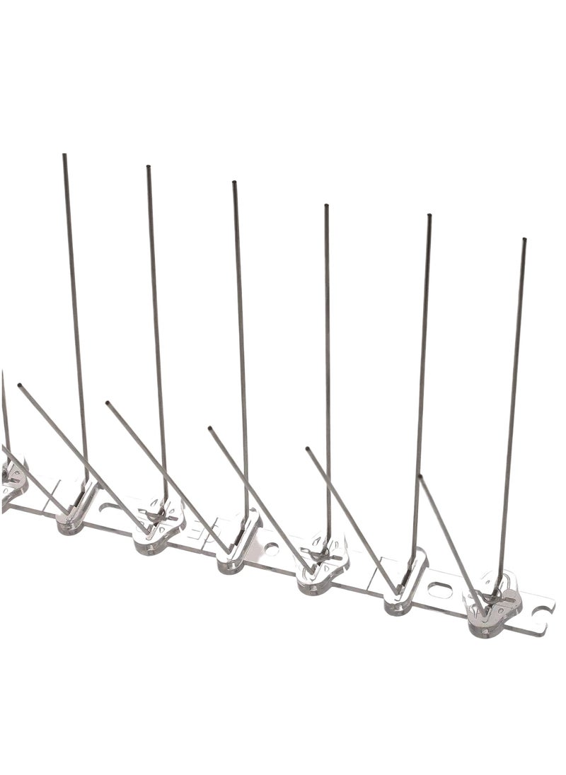 ALRAWDA Stainless Bird Spikes Bird Repellent 5 meter - 20 Strip ( 25cm each ) - 240 Wire  - Image 3