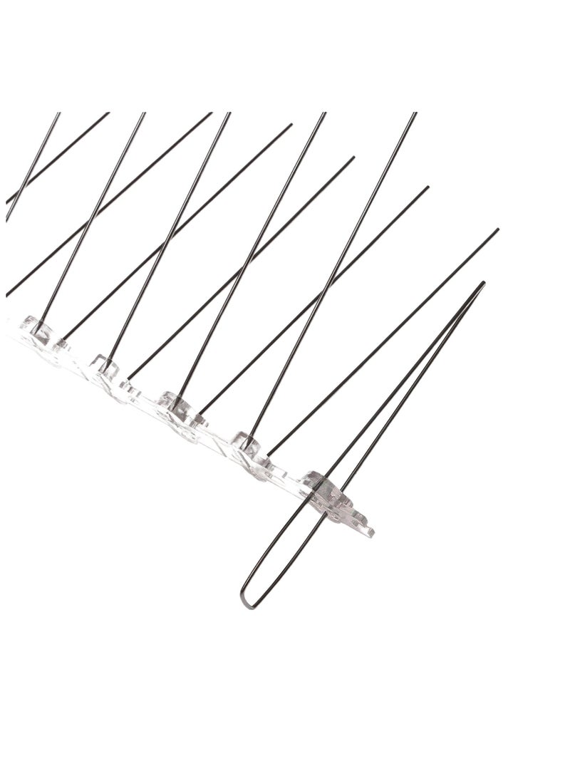 ALRAWDA Stainless Bird Spikes Bird Repellent 5 meter - 20 Strip ( 25cm each ) - 240 Wire  - Image 4