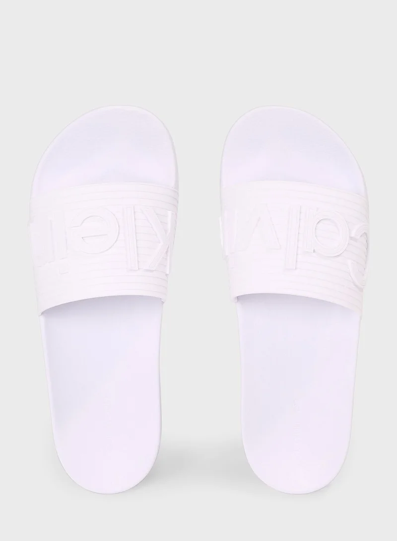 CALVIN KLEIN Logo Slides